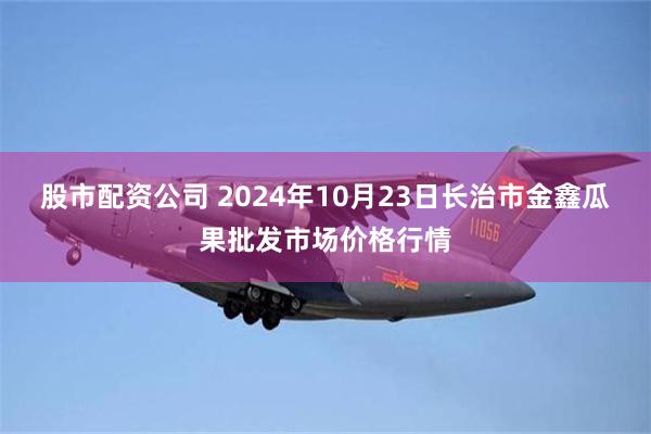 股市配资公司 2024年10月23日长治市金鑫瓜果批发市场价格行情