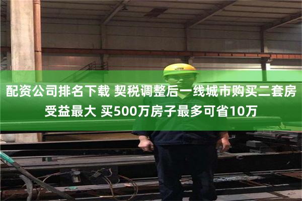 配资公司排名下载 契税调整后一线城市购买二套房受益最大 买500万房子最多可省10万