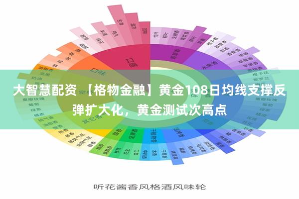 大智慧配资 【格物金融】黄金108日均线支撑反弹扩大化，黄金测试次高点