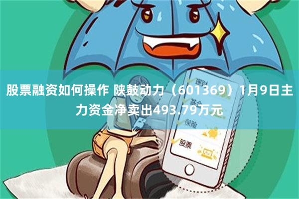 股票融资如何操作 陕鼓动力（601369）1月9日主力资金净卖出493.79万元